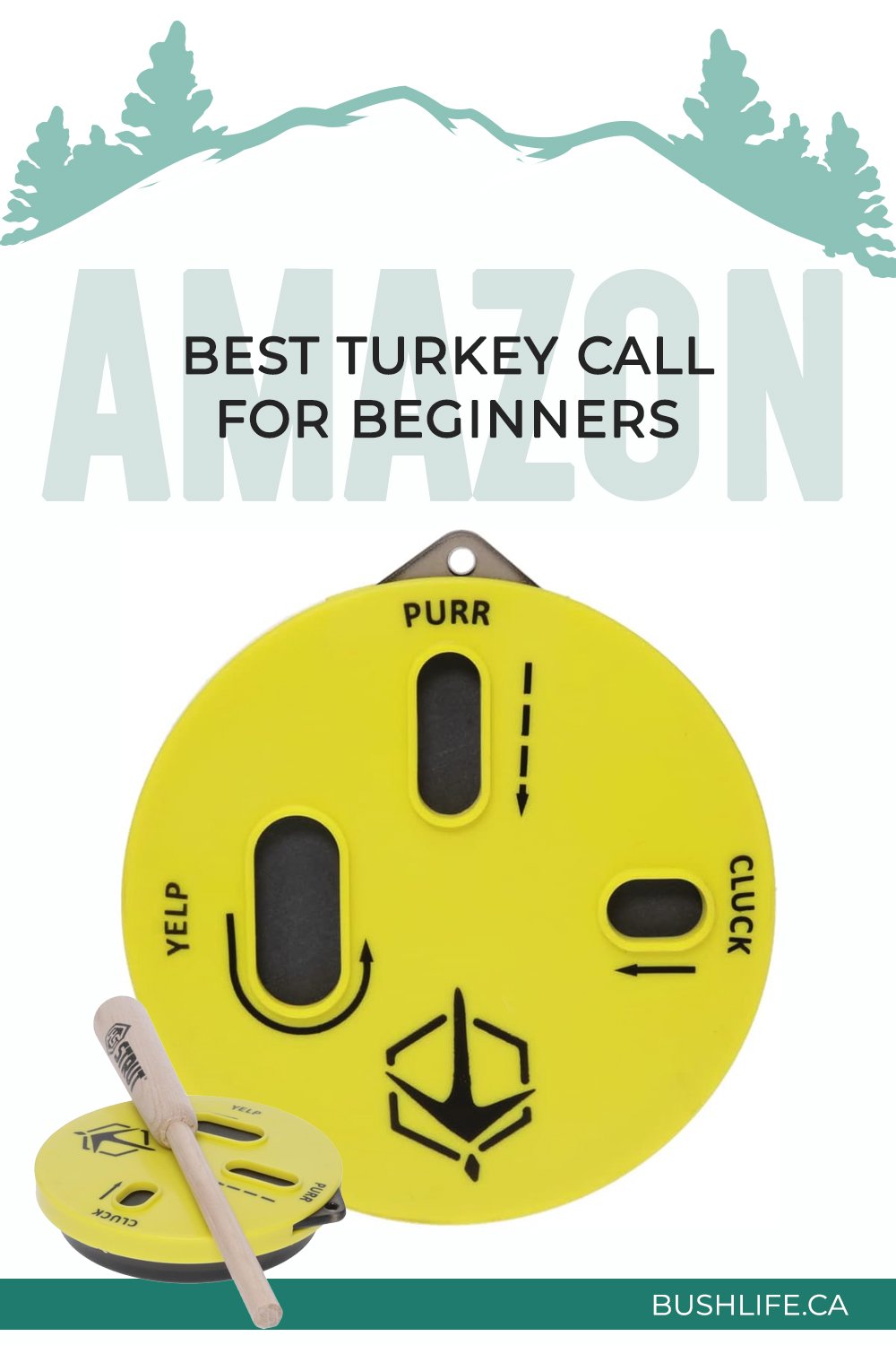 Easy to use turkey call